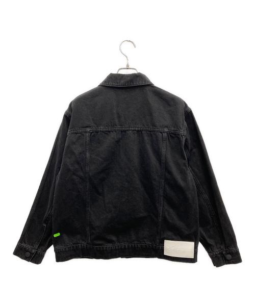 adidas（アディダス）adidas (アディダス) KSENIA SCHNAIDER (クセニア シュナイダー) ミディアムブラックデニム ブラック サイズ:Lの古着・服飾アイテム