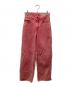 DIESEL（ディーゼル）の古着「デニムパンツ」｜レッド