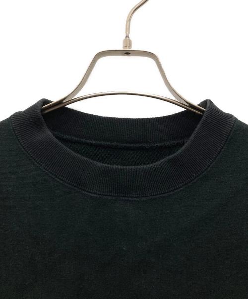 700FILL（セブンハンドレッドフィル）700FILL (セブンハンドレッドフィル) クルーネックスウェット ブラック サイズ:XLの古着・服飾アイテム