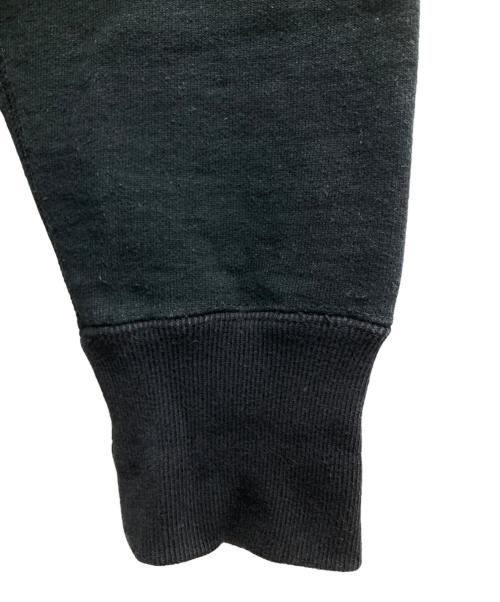 700FILL（セブンハンドレッドフィル）700FILL (セブンハンドレッドフィル) クルーネックスウェット ブラック サイズ:XLの古着・服飾アイテム