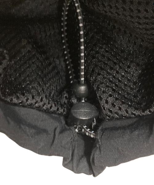 ALOUND（アラウンド）alound (アラウンド) ツータックテーパードナイロンパンツ ブラック サイズ:Mの古着・服飾アイテム