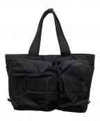 BRIEFINGブリーフィング）の古着「SW WIDE TOTE WR/エスダブリュー ワイドトート ダブリューアール」｜ブラック