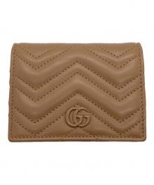 GUCCI（グッチ）の古着「ダブルGスモールウォレット」｜ベージュ