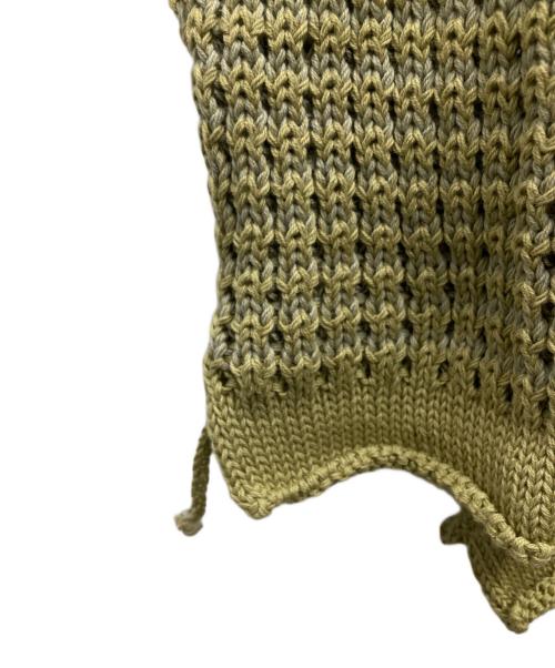 XENIA TELUNTS（キゼニアテルンツ）xenia telunts (キゼニアテルンツ) Bubbly Marium Cardigan カーキ サイズ:2の古着・服飾アイテム