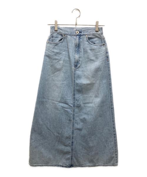 upper hights（アッパーハイツ）upper hights (アッパーハイツ) THE LAZY SKIRT/ザ レイジー スカート インディゴ サイズ:W24の古着・服飾アイテム