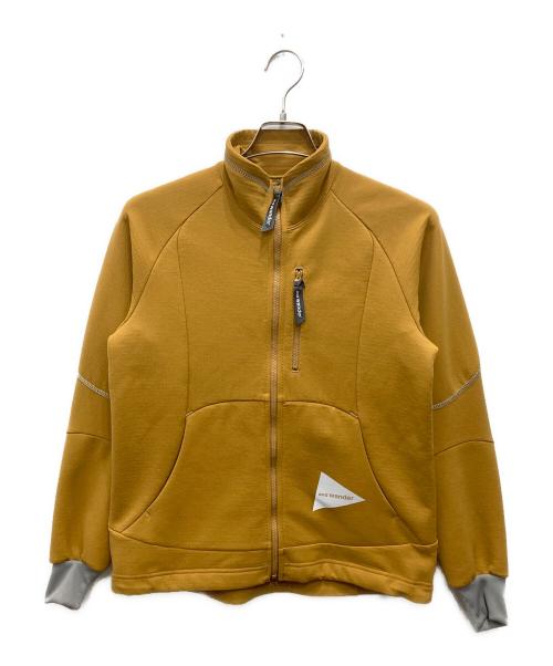 and wander（アンドワンダー）and wander (アンドワンダー) polartec power air jacket/ポーラテック パワー エア ジャケット ベージュ サイズ:00の古着・服飾アイテム