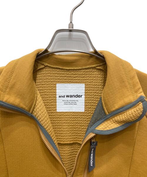 and wander（アンドワンダー）and wander (アンドワンダー) polartec power air jacket/ポーラテック パワー エア ジャケット ベージュ サイズ:00の古着・服飾アイテム