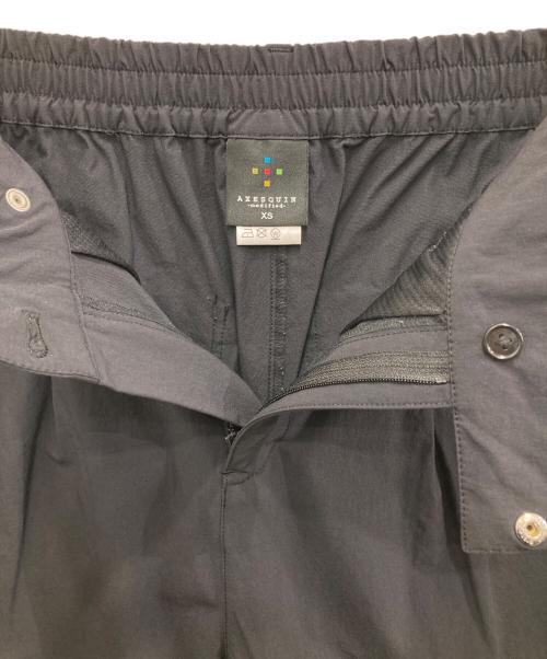 axesquin（アクシーズクイン）axesquin (アクシーズクイン) ナイロンパンツ ブラック サイズ:XSの古着・服飾アイテム