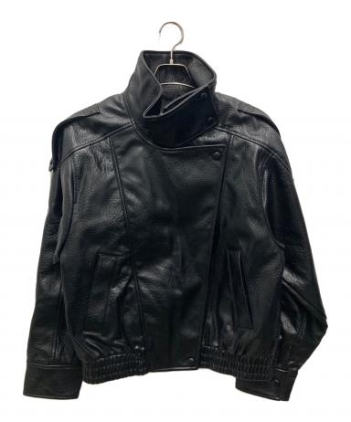 ZARA ブラックレザージャケット XS 未使用新品 今季 完売品*ZARA フェイクレザージャケット XS ブラック 今期新作 - メルカリ