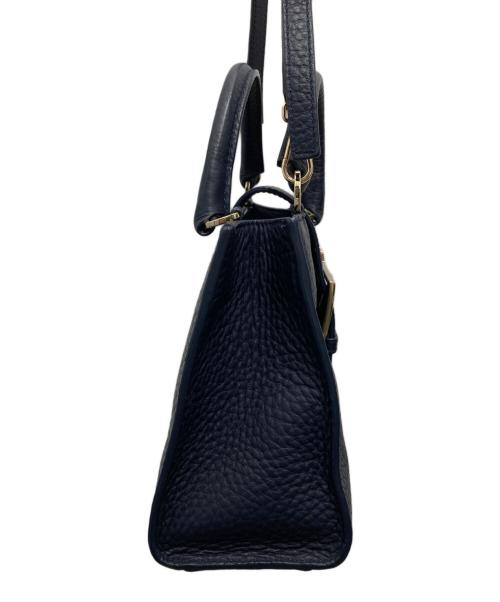 FURLA（フルラ）FURLA (フルラ) 2WAYショルダーバッグ ネイビーの古着・服飾アイテム