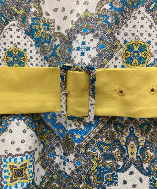 LOVELESS（ラブレス）LOVELESS (ラブレス) サテンジャカードキャミソールドレス マルチカラー サイズ:34の古着・服飾アイテム