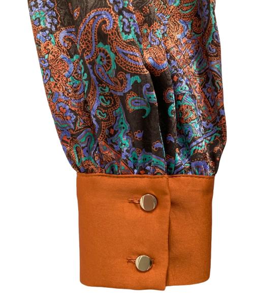 LOVELESS（ラブレス）LOVELESS (ラブレス) ペイズリードレス ブラウン サイズ:34の古着・服飾アイテム