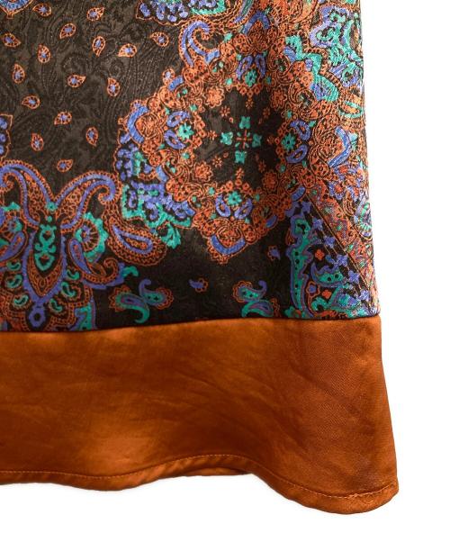 LOVELESS（ラブレス）LOVELESS (ラブレス) ペイズリードレス ブラウン サイズ:34の古着・服飾アイテム