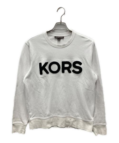MICHAEL KORS（マイケル・コース）MICHAEL KORS (マイケル・コース) スウェット ホワイト サイズ:Lの古着・服飾アイテム