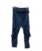 DIESELディーゼル）の古着「D-FEDRY-SP-NE/デニムパンツ」｜ネイビー