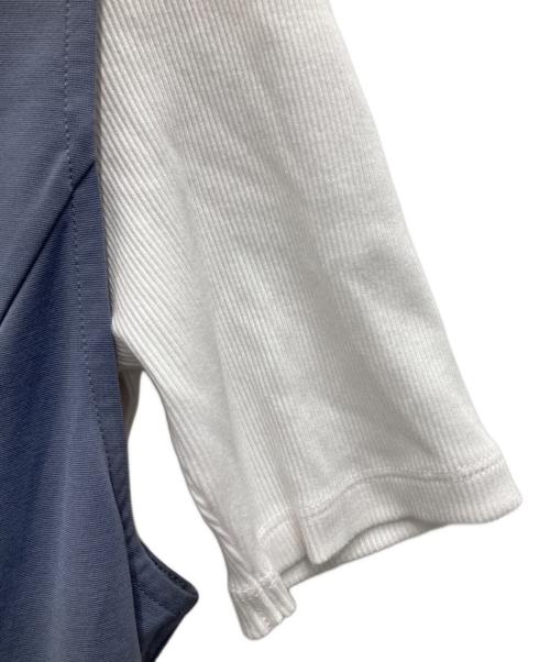 BLUE LABEL CRESTBRIDGE（ブルーレーベルクレストブリッジ）BLUE LABEL CRESTBRIDGE (ブルーレーベルクレストブリッジ) ノースリーブワンピース グレー サイズ:36 未使用品の古着・服飾アイテム