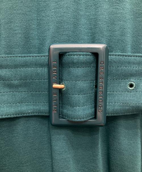 BLUE LABEL CRESTBRIDGE（ブルーレーベルクレストブリッジ）BLUE LABEL CRESTBRIDGE (ブルーレーベルクレストブリッジ) ワンピース グリーン サイズ:38の古着・服飾アイテム