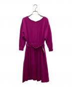 BLUE LABEL CRESTBRIDGEブルーレーベルクレストブリッジ）の古着「ワンピース」｜パープル