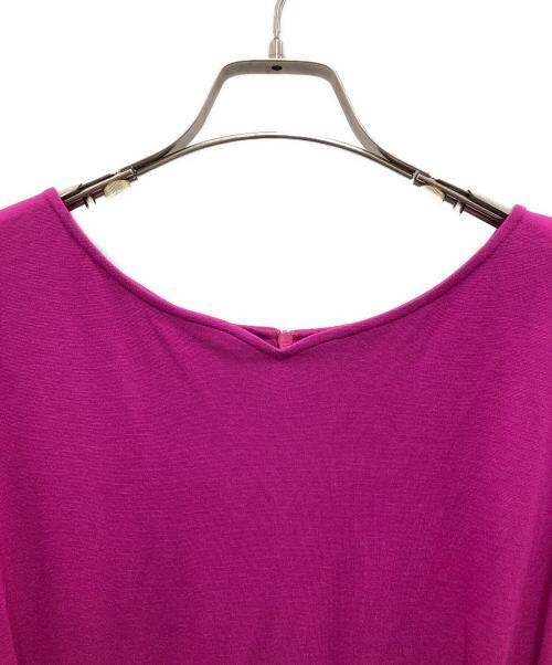 BLUE LABEL CRESTBRIDGE（ブルーレーベルクレストブリッジ）BLUE LABEL CRESTBRIDGE (ブルーレーベルクレストブリッジ) ワンピース パープル サイズ:38の古着・服飾アイテム