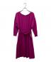 BLUE LABEL CRESTBRIDGE（ブルーレーベルクレストブリッジ）の古着「ワンピース」｜パープル