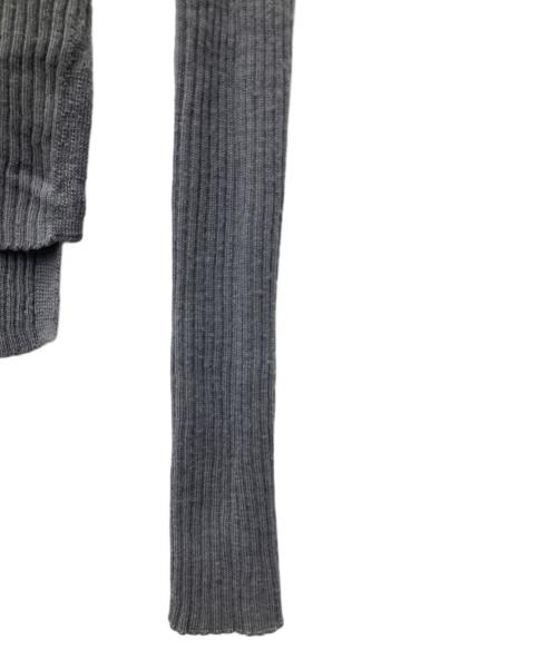 nagonstans（ナゴンスタンス）nagonstans (ナゴンスタンス) ハイネックロングスリーブ グレー×グリーン サイズ:Mの古着・服飾アイテム