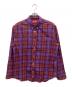 Supreme（シュプリーム）の古着「plaid flannel shirt」｜パープル×レッド