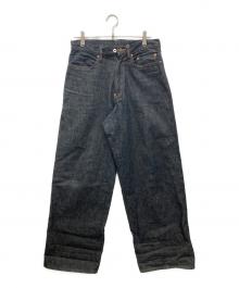 SUGARHILL（シュガーヒル）の古着「MODERN WIDE DENIM TROUSERS/モダン ワイド デニム トラウザーズ」｜インディゴ