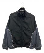 PALACEパレス）の古着「LAZER SHELL JACKET/レザー シェル ジャケット」｜ブラック×グレー