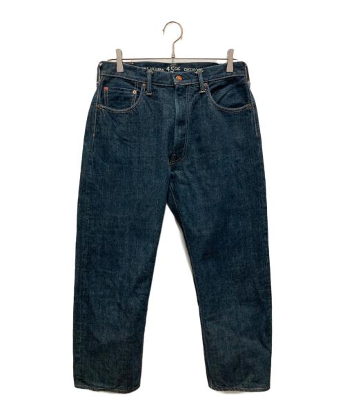 45R（フォーティファイブ・アール）45R (フォーティファイブ・アール) ペイズリーポケット デニムパンツ ブルー サイズ:表記無し(実寸ご確認ください）の古着・服飾アイテム