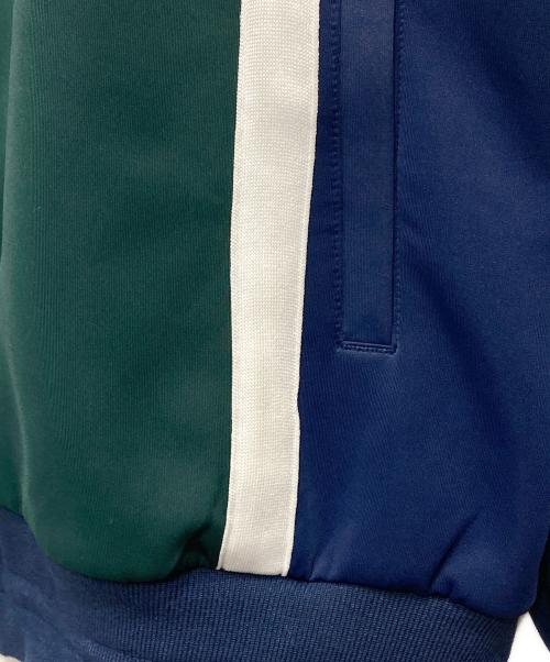 LFYT（エルエフワイティー）LFYT (エルエフワイティー) STRIPED JERSEY TRACK JACKET グリーン×ネイビー×ホワイト サイズ:Mの古着・服飾アイテム