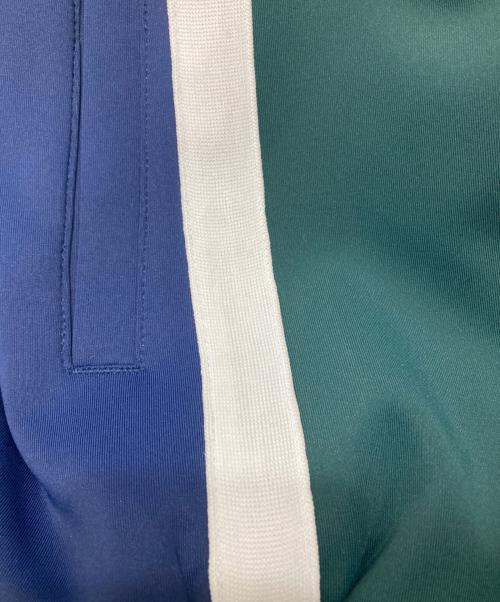 LFYT（エルエフワイティー）LFYT (エルエフワイティー) STRIPED JERSEY TRACK JACKET グリーン×ネイビー×ホワイト サイズ:Mの古着・服飾アイテム