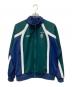 LFYT（エルエフワイティー）の古着「STRIPED JERSEY TRACK JACKET」｜グリーン×ネイビー×ホワイト