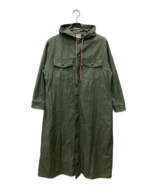 orSlow（オアスロウ）orSlow (オアスロウ) フーデッドコート オリーブ サイズ:1の古着・服飾アイテム