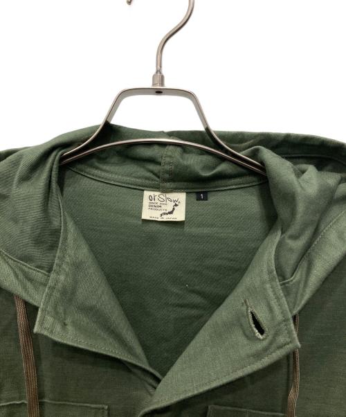 orSlow（オアスロウ）orSlow (オアスロウ) フーデッドコート オリーブ サイズ:1の古着・服飾アイテム