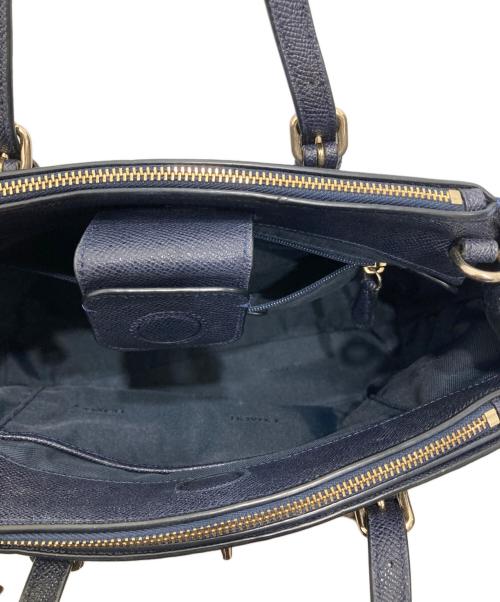 COACH（コーチ）COACH (コーチ) 2WAYショルダーバッグ ネイビーの古着・服飾アイテム