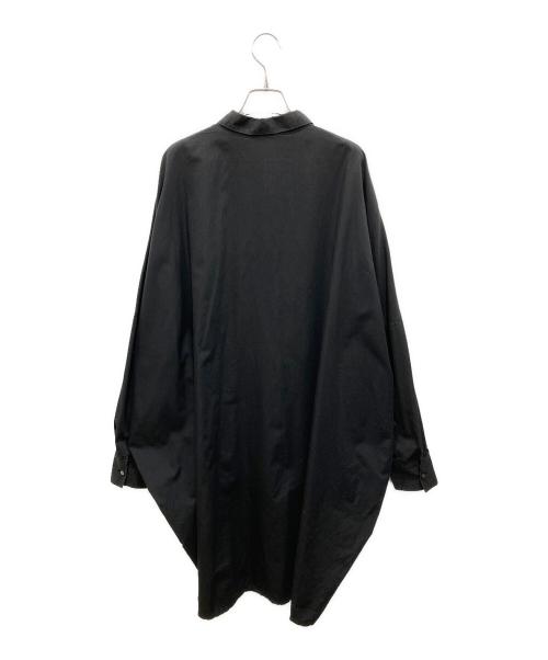 mizuiro-ind（ミズイロインド）mizuiro-ind (ミズイロインド) シャツワンピース ブラック サイズ:不明（実寸をご確認ください）の古着・服飾アイテム