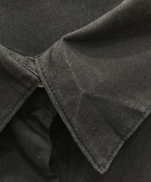 mizuiro-ind（ミズイロインド）mizuiro-ind (ミズイロインド) シャツワンピース ブラック サイズ:不明（実寸をご確認ください）の古着・服飾アイテム