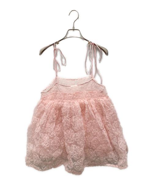 Bibiy.（ビビィ）Bibiy. (ビビィ) フローレンスビスチェ ピンク サイズ:Fの古着・服飾アイテム