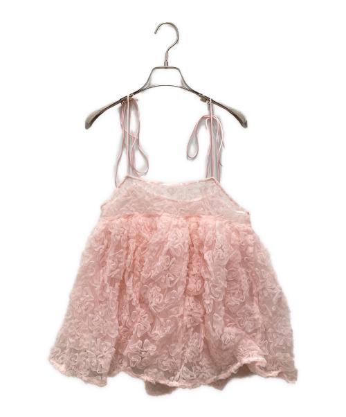 Bibiy.（ビビィ）Bibiy. (ビビィ) フローレンスビスチェ ピンク サイズ:Fの古着・服飾アイテム