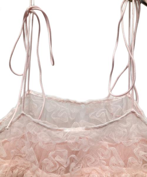 Bibiy.（ビビィ）Bibiy. (ビビィ) フローレンスビスチェ ピンク サイズ:Fの古着・服飾アイテム