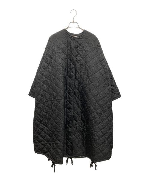 CAROLINA GLASER（カロリナ グレイサー）CAROLINA GLASER (カロリナ グレイサー) AYA (アヤ) キルティングコート ブラック サイズ:不明（実寸をご確認ください）の古着・服飾アイテム