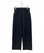 UNITED ARROWS & SONSユナイテッドアローズ アンド サンズ）の古着「RIB PANTS」｜ブラック