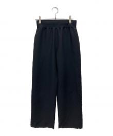 UNITED ARROWS & SONS（ユナイテッドアローズ アンド サンズ）の古着「RIB PANTS」｜ブラック