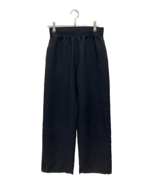 UNITED ARROWS & SONS（ユナイテッドアローズ アンド サンズ）UNITED ARROWS & SONS (ユナイテッドアローズ アンド サンズ) RIB PANTS ブラック サイズ:Mの古着・服飾アイテム