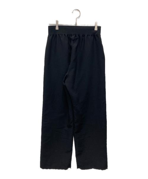 UNITED ARROWS & SONS（ユナイテッドアローズ アンド サンズ）UNITED ARROWS & SONS (ユナイテッドアローズ アンド サンズ) RIB PANTS ブラック サイズ:Mの古着・服飾アイテム