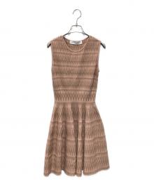 ANTONINO VALENTI per ANAYI（アントニーノ ヴァレンティ アナイ）の古着「膝丈ワンピース」｜ピンク