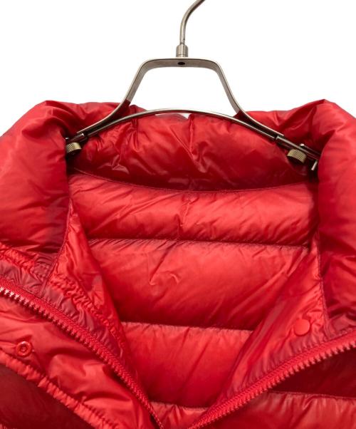PEARLY GATES（パーリーゲイツ）PEARLY GATES (パーリーゲイツ) ダウンジャケット レッドの古着・服飾アイテム