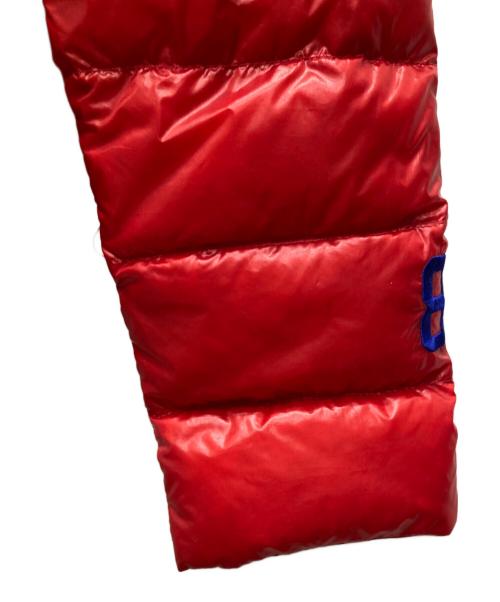 PEARLY GATES（パーリーゲイツ）PEARLY GATES (パーリーゲイツ) ダウンジャケット レッドの古着・服飾アイテム