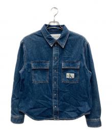 Calvin Klein Jeans（カルバンクラインジーンズ）の古着「デニムシャツ」｜インディゴ