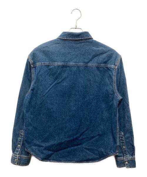 Calvin Klein Jeans（カルバンクラインジーンズ）Calvin Klein Jeans (カルバンクラインジーンズ) デニムシャツ インディゴ サイズ:Sの古着・服飾アイテム